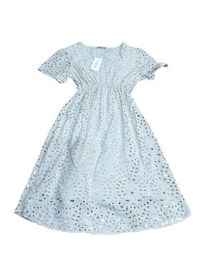 NWT Valentina Naldi Eyelet Dress size L New with tag Women's from Italy